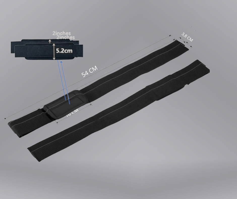 Time For Gym - Padded Lifting Straps